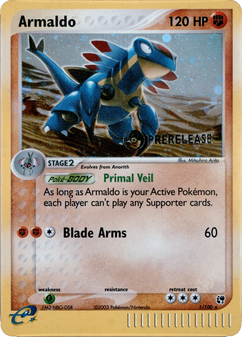 Armaldo Prerelease PSA reference placeholder
