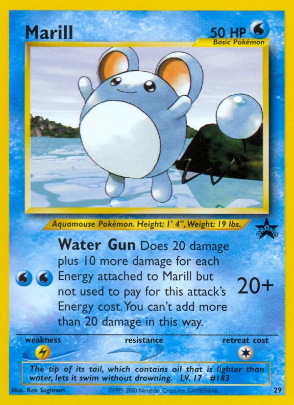 Marill #29, Standard print, TCGdex reference