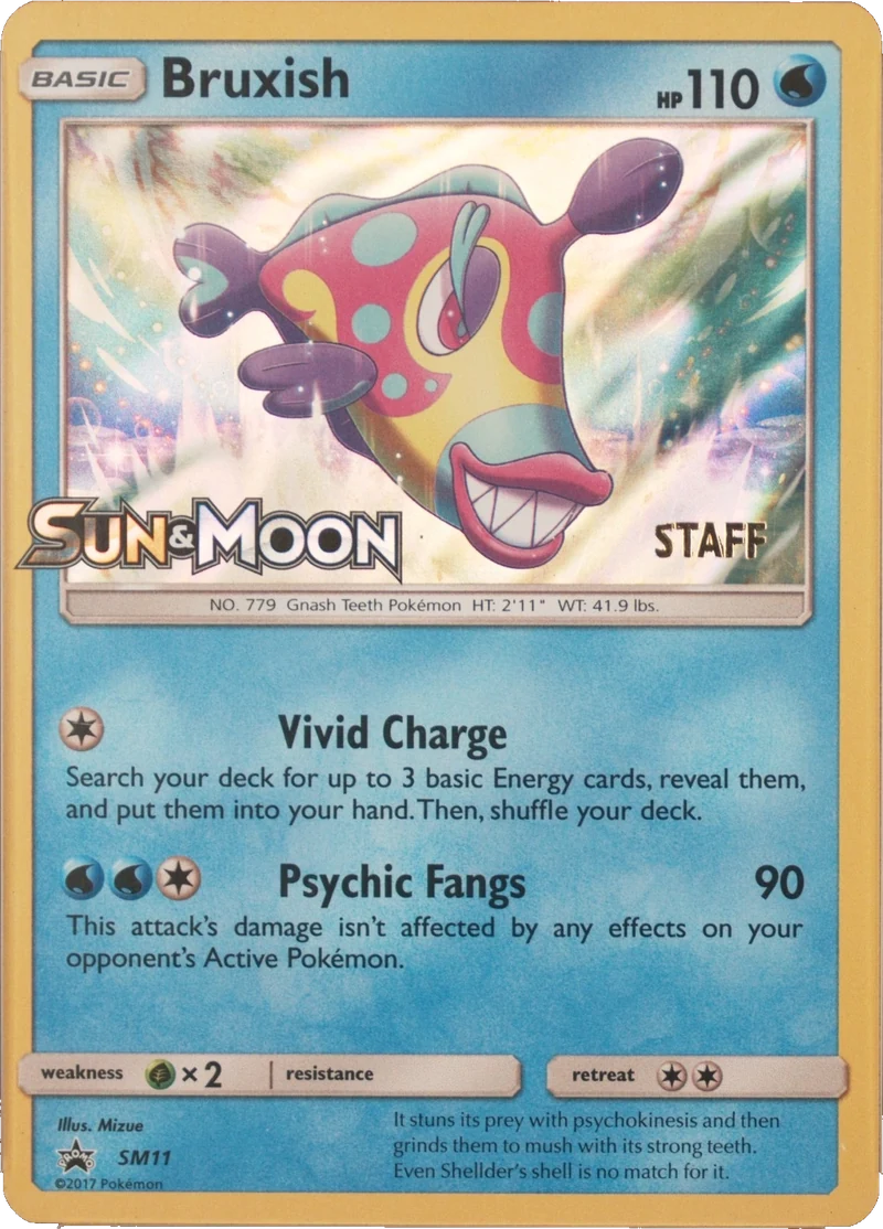Bruxish Staff Prerelease PSA reference placeholder