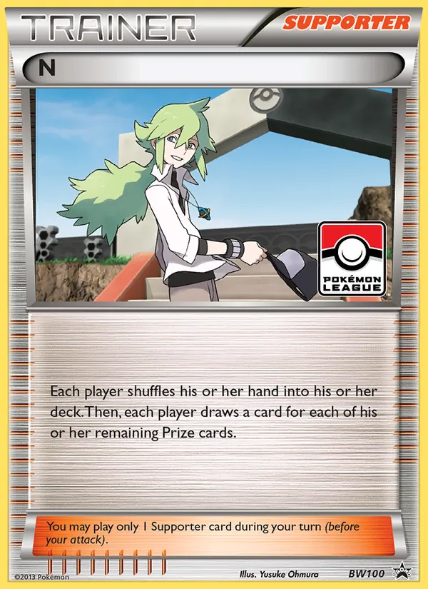 N #BW100, BW Black Star Mirror Holo, TCGdex reference
