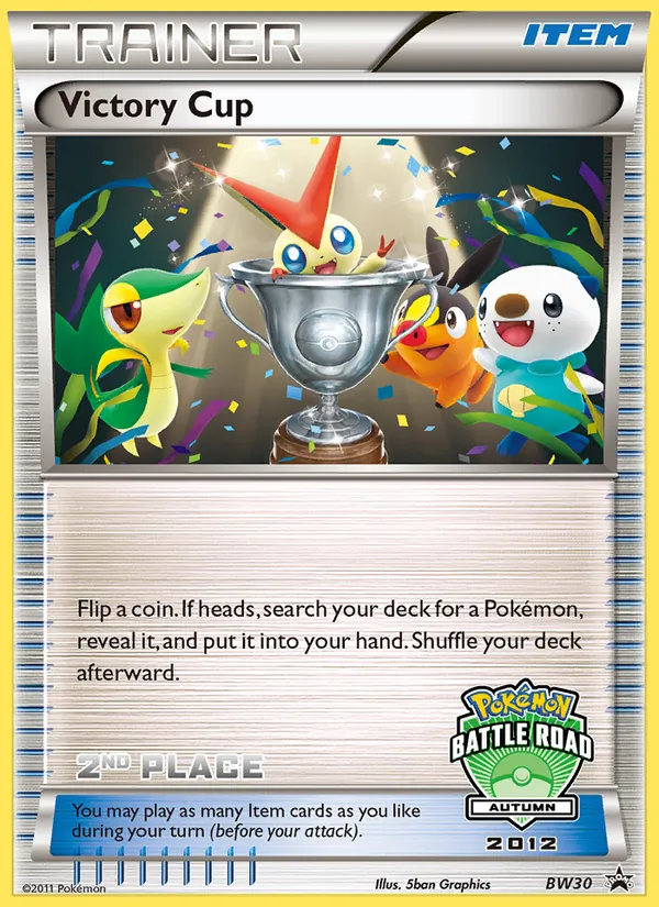 Victory Cup #BW30, BW Black Star Autumn 2011 stamp, TCGdex reference