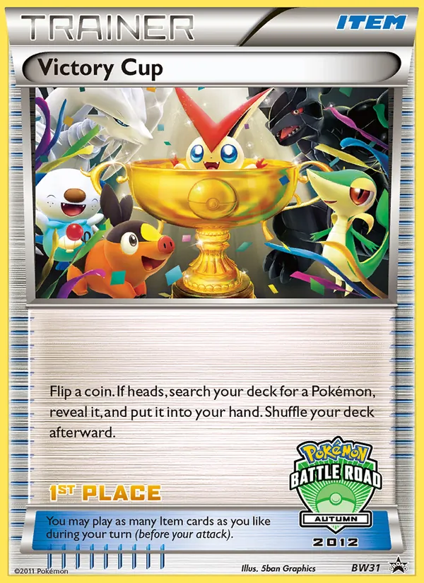Victory Cup #BW31, BW Black Star Autumn 2011 stamp, TCGdex reference