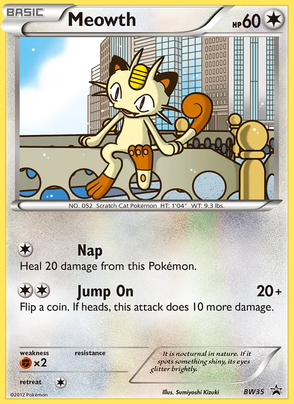 Meowth #BW35, BW Black Star Holo, TCGdex reference