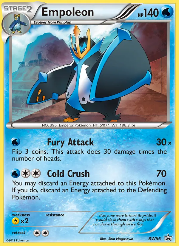 Empoleon #BW56, BW Black Star Holo, TCGdex reference
