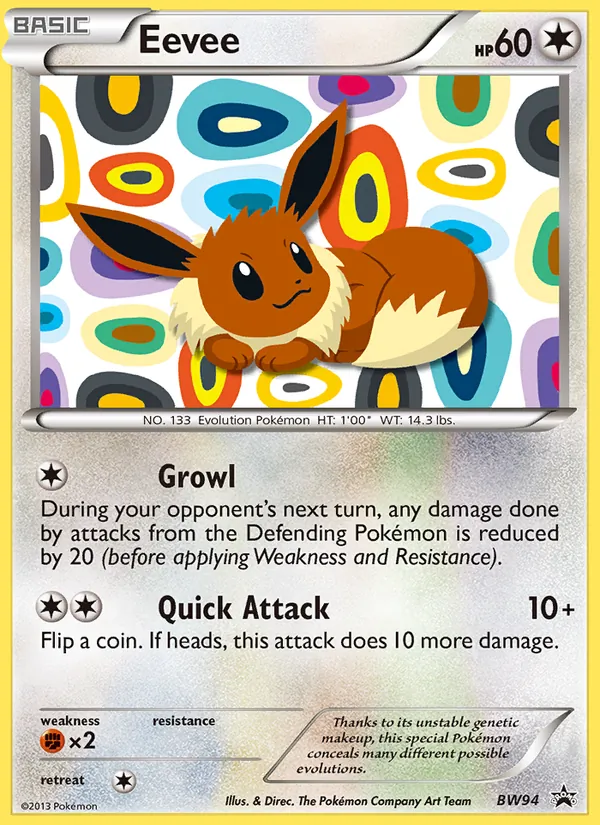 Eevee #BW94, BW Black Star Holo, TCGdex reference
