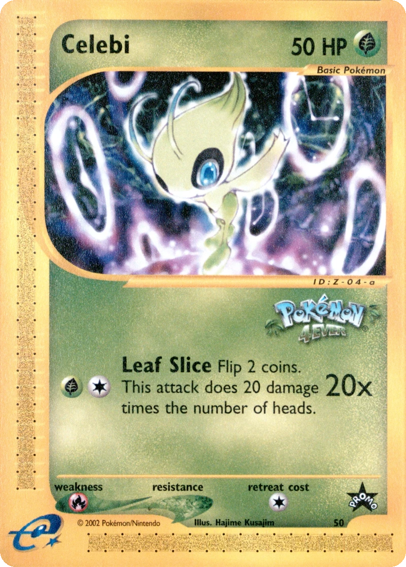 Celebi #50, PSA cert 123490786 reference placeholder