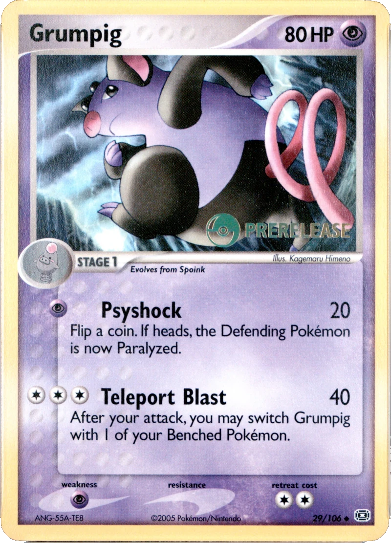 Grumpig Prerelease PSA reference placeholder