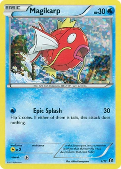 Magikarp #04, English McDonald's Collection 2016 promo, reference image