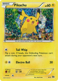 Pikachu #06, English McDonald's Collection 2016 promo, reference image
