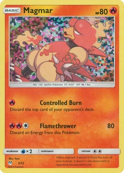 Magmar #03, English McDonald's Collection 2019 promo, reference image
