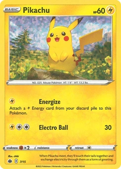 Pikachu #07, English McDonald's Collection 2022 promo, reference image
