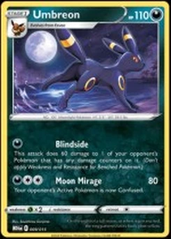 Umbreon #009, English McDonald's Collection 2025 promo, reference image