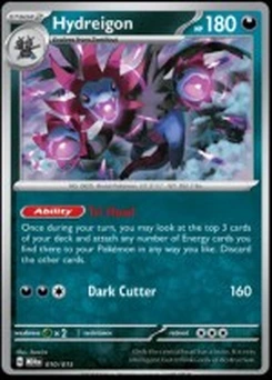 Hydreigon #010, English McDonald's Collection 2025 promo, reference image