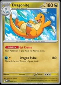 Dragonite #012, English McDonald's Collection 2025 promo, reference image