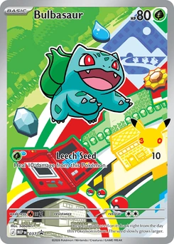 Bulbasaur #037, English MEP Black Star Promos promo, reference image