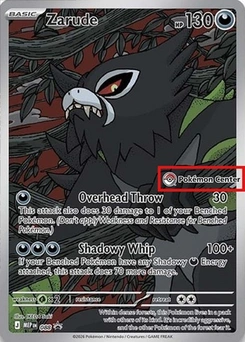 Zarude #088, English Pokemon Center stamped promo reference image