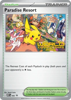 Paradise Resort #092, English MEP Black Star Promos promo, reference image