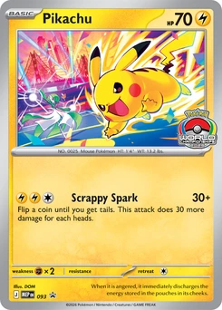 Pikachu #093, English MEP Black Star Promos promo, reference image