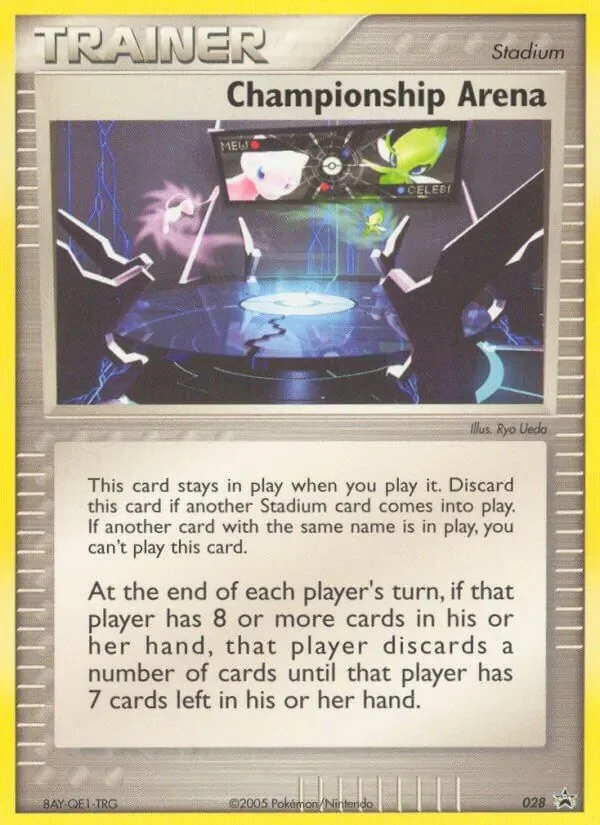 Championship Arena #028, Nintendo Black Star Standard print, TCGdex reference