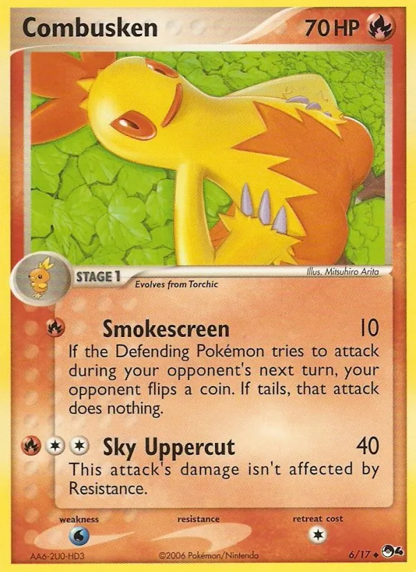 Combusken #6, POP Series 4 Non Holo, TCGdex reference