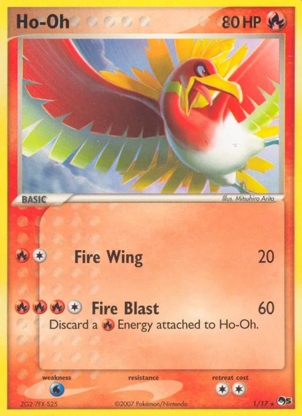 Ho-Oh #1, POP Series 5 Non Holo, TCGdex reference