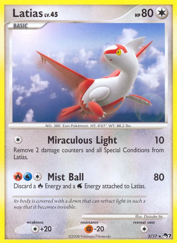 Latias #3, POP Series 7 Non Holo, TCGdex reference