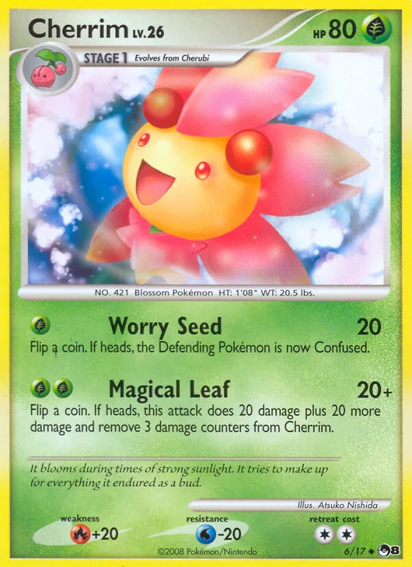 Cherrim #6, POP Series 8 Non Holo, TCGdex reference