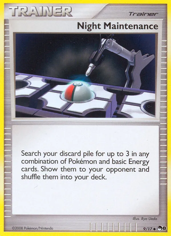 Night Maintenance #9, POP Series 8 Non Holo, TCGdex reference