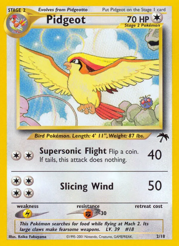 Pidgeot 2/18 Southern Islands reference