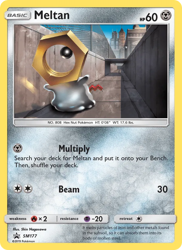 Meltan #SM177, SM Black Star Holo, TCGdex reference