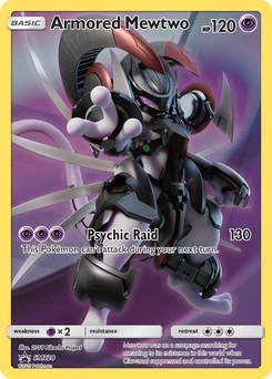 Armored Mewtwo #SM228, English SM Black Star Promos promo, reference image