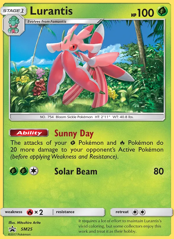 Lurantis #SM25, SM Black Star Holo, TCGdex reference