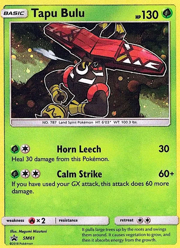 Tapu Bulu #SM61, SM Black Star Holo, TCGdex reference