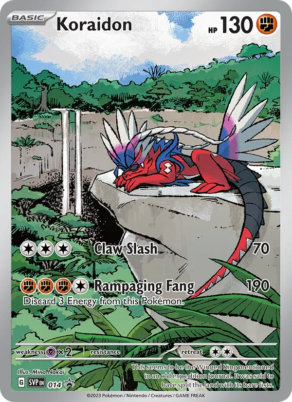 Koraidon #014, SWSH Black Star Holo, TCGdex reference