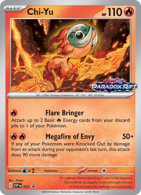 Chi-Yu 057, prerelease base reference scan