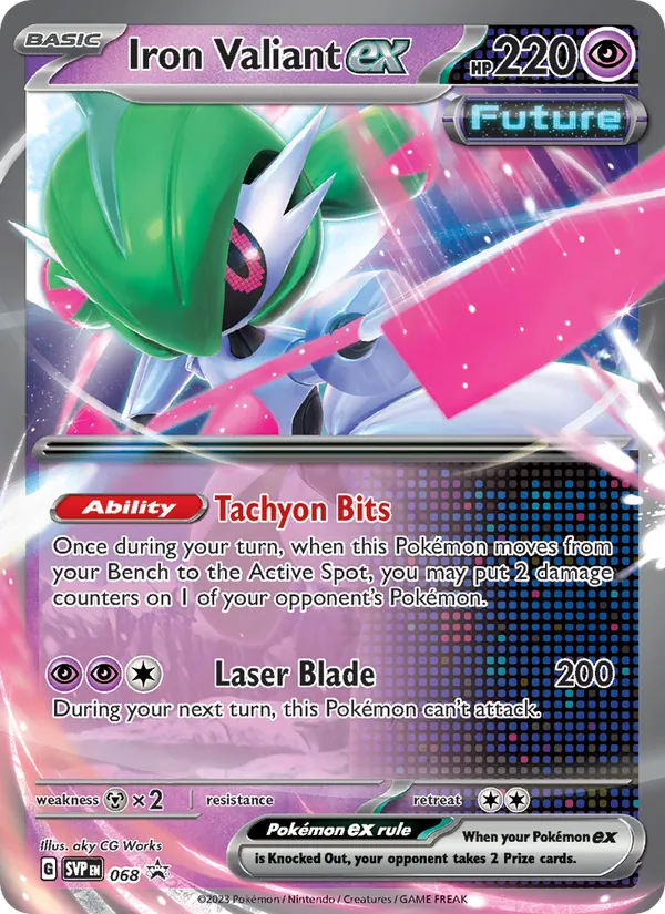 Iron Valiant ex #068, SWSH Black Star Holo, TCGdex reference