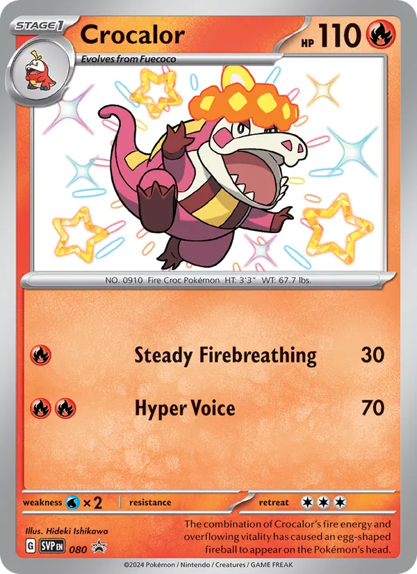 Crocalor #080, SWSH Black Star Holo, TCGdex reference
