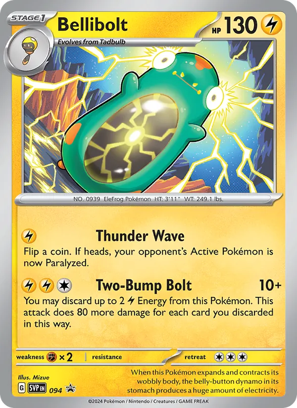 Bellibolt #094, SWSH Black Star Holo, TCGdex reference