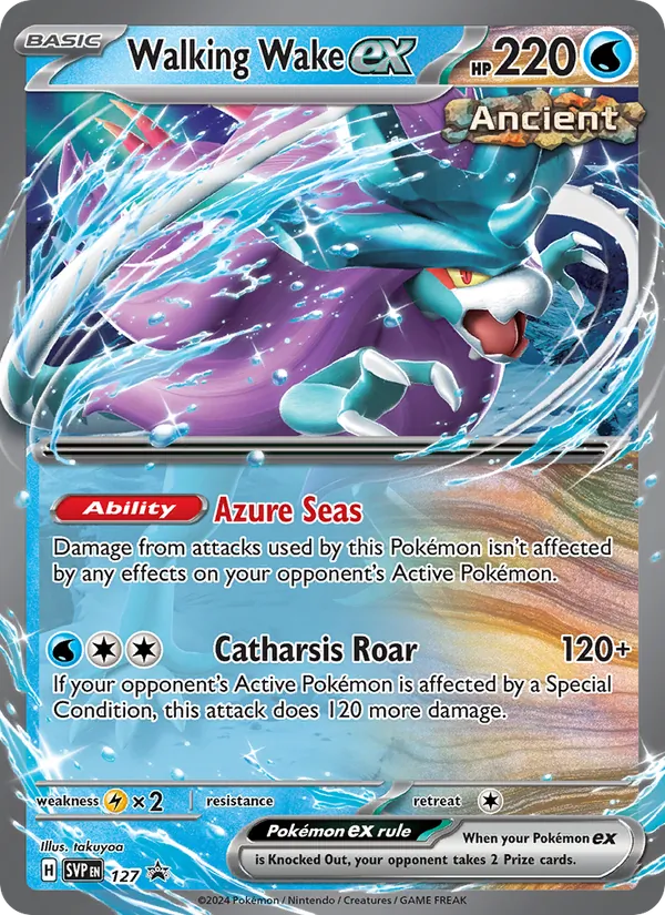 Walking Wake ex #127, SWSH Black Star Holo, TCGdex reference