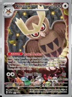 Noctowl #141, English Pokemon Center stamped promo reference image