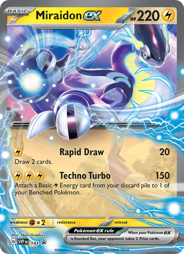 Miraidon ex #143, SWSH Black Star Holo, TCGdex reference