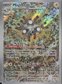 Magneton #159, English Pokemon Center stamped promo reference image