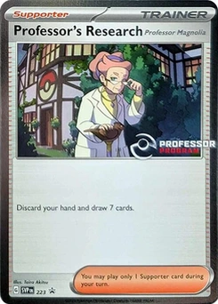 Professor's Research #223, English Professor Program stamped promo reference image