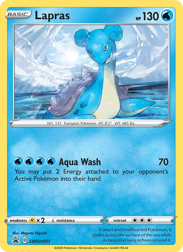 Lapras #SWSH051, SWSH Black Star Holo, TCGdex reference