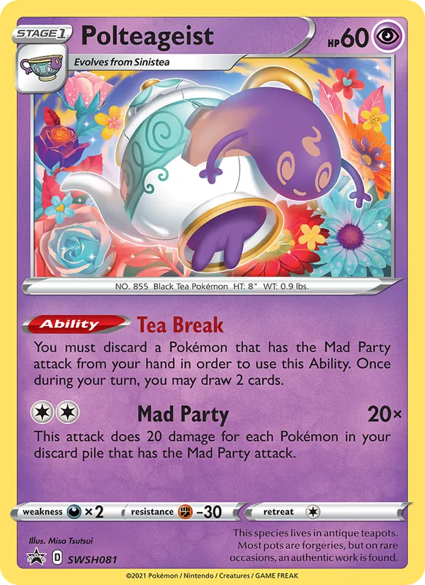 Polteageist #SWSH081, SWSH Black Star Holo, TCGdex reference