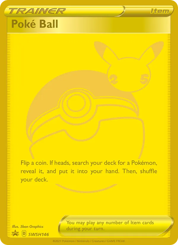 Poké Ball #SWSH146, SWSH Black Star Holo, TCGdex reference