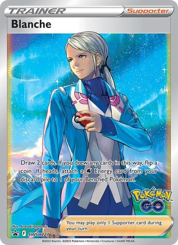 Blanche #SWSH227, SWSH Black Star Holo, TCGdex reference