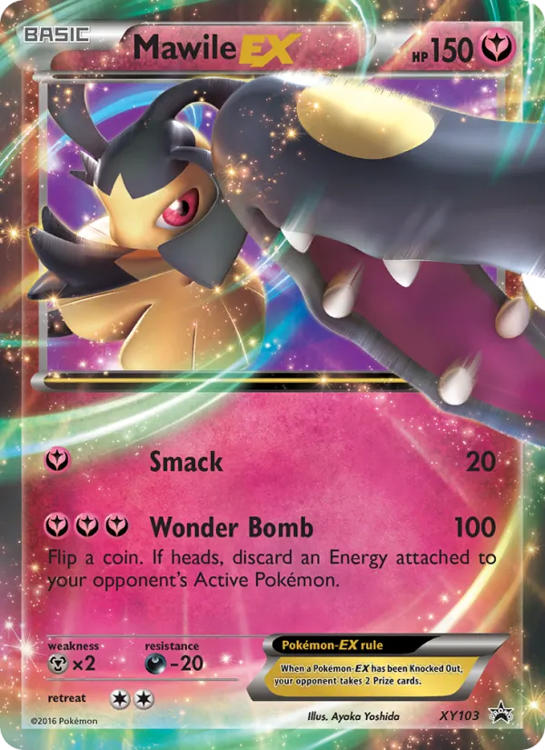Mawile EX #XY103, XY Black Star Holo, TCGdex reference
