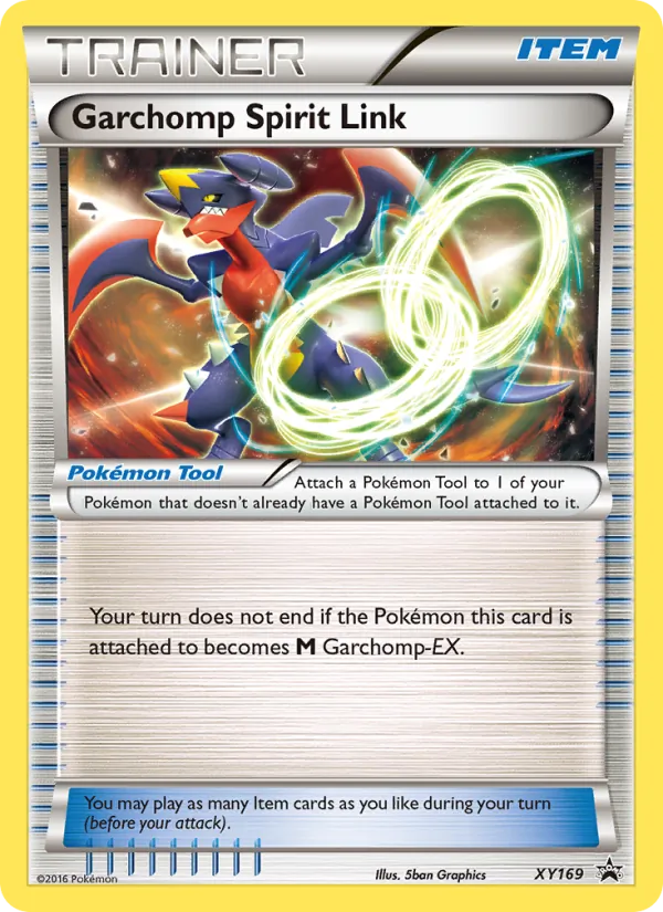 Garchomp Spirit Link #XY169, XY Black Star Holo, TCGdex reference