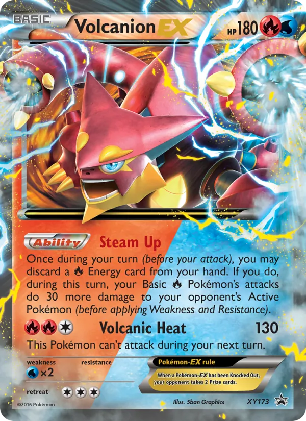 Volcanion EX #XY173, XY Black Star Holo, TCGdex reference
